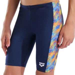 Arena Nuoto di squadra maschile Jammers - Blu navy / Arancione / Multicolore