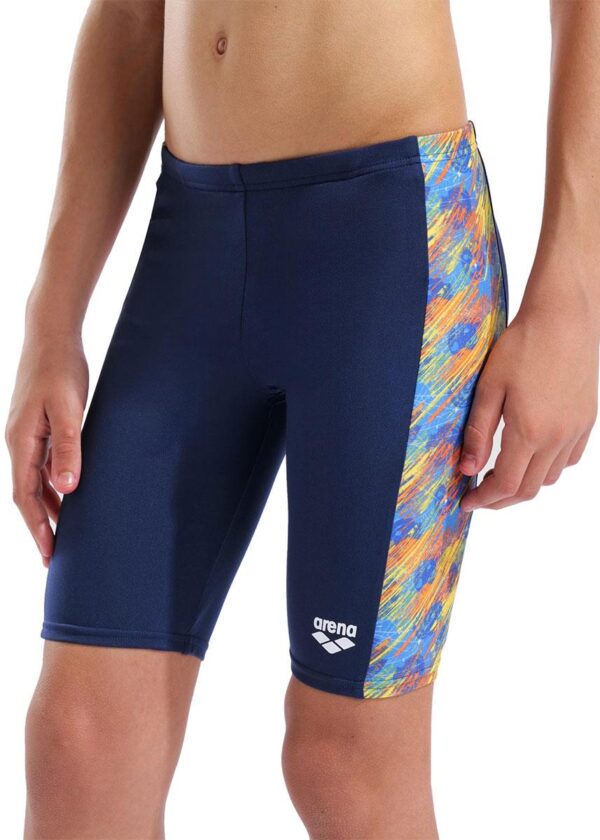 Arena Nage libre pour garçons Jammers - Bleu marine / Orange / Multicolore
