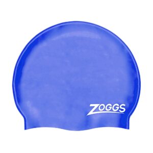 Zoggs Cuffia da nuoto in silicone - Blu reale-0