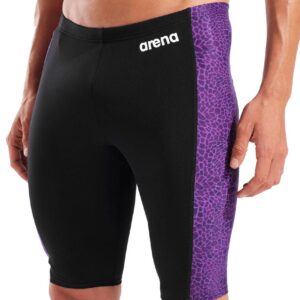 Arena Pele de cobra Jammer - Preto / Roxo-0