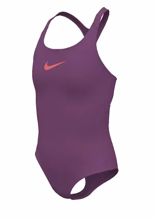 Nike Jednodijelni kupaći kostim Essential Girls s trkaćim leđima - vruća fuksija