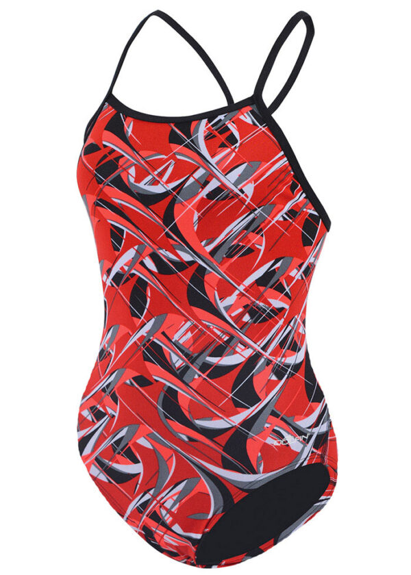 Dolfin Reliance Girls Predator - czerwony