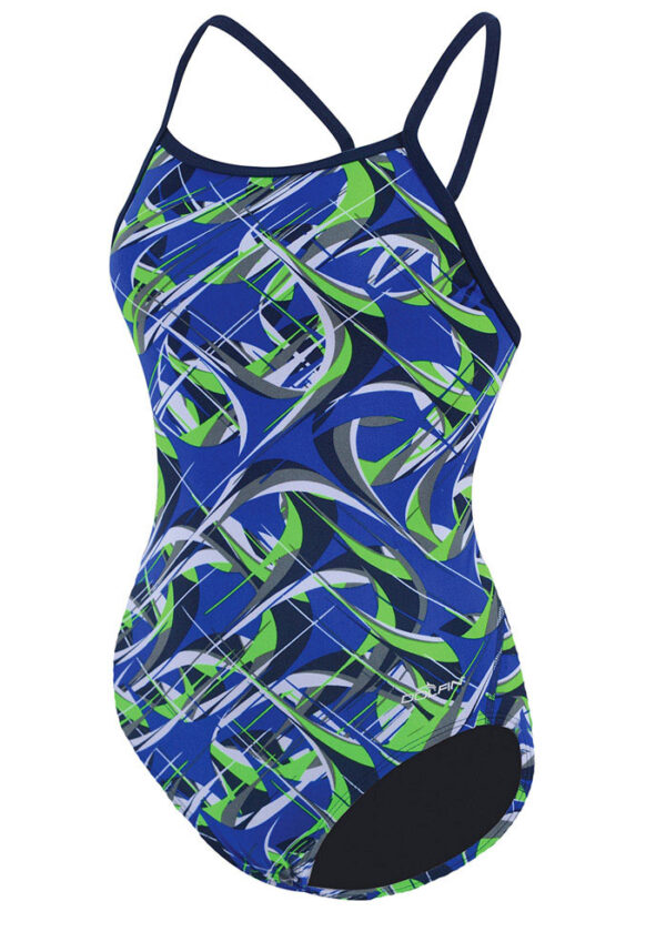 Dolfin Reliance Girls Predator - Blu/Verde