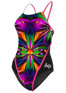 MP Michael Phelps Costume da bagno Zita Racerback per ragazze