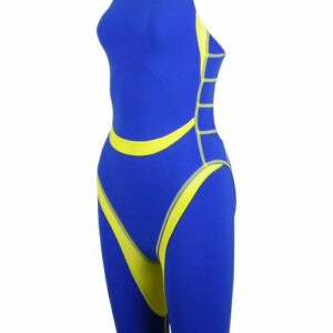 Mosconi Naiste triatloni Shark Tri Suit, Royal/Amarillo