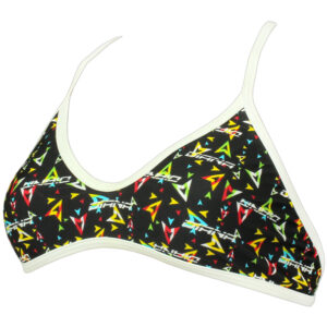 Diana Reggiseno bikini Twin Swim - Nero / Multicolore