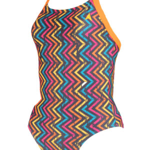 Diana Jagged Swimsuit - Dziewczęcy