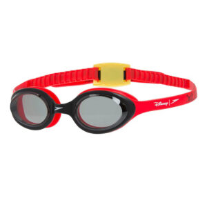 Speedo Disney Illusion Junior Goggle - Rosso Lava / Nero / Fumo