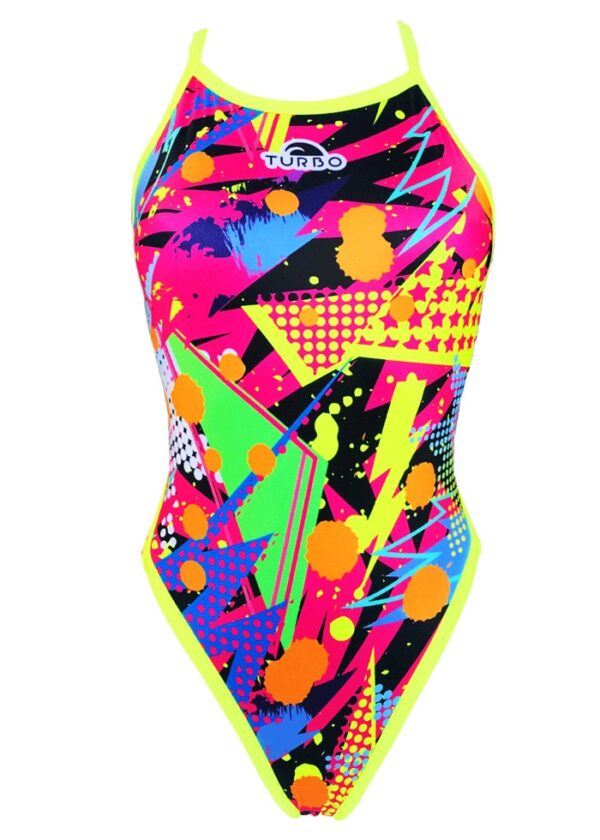 Turbo Costume da bagno da festa pop da donna