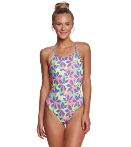 Mulheres Dolfin Maiô Whimsy V-2 Back
