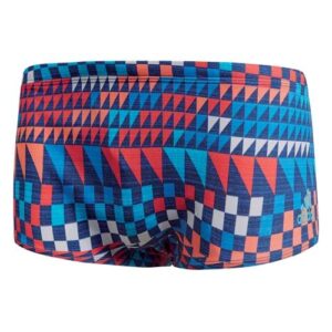 Adidas Męskie spodenki sportowe Aquashort All Over Print - Niebieski / Czarny