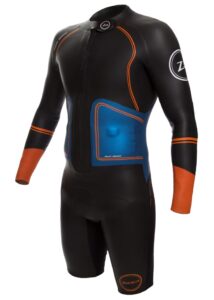 Zone3 Męski kombinezon Swim-Run Evolution z rękawami na łydkę o szerokości 8 mm
