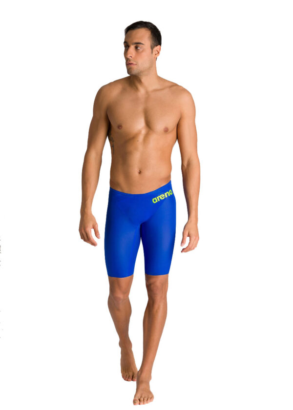 Arena Powerskin Carbon Air² Jammer - Azul / Cinza / Amarelo