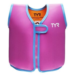 TYR Auxiliar de natação progressivo infantil rosa