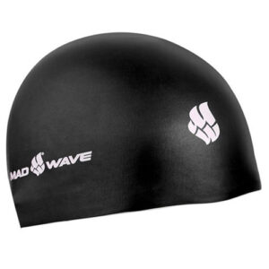Mad Wave Silikonska 3D kapa - crna