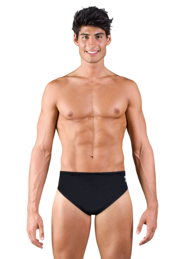 TYR Durafast Elite Solid Racer Brief - Nero