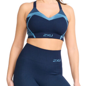 2XU Reggiseno Motion Tech da donna - Mezzanotte / Blu Lago