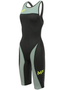 MP Michael Phelps XPRESSO Kneeskin - Nero / Grigio