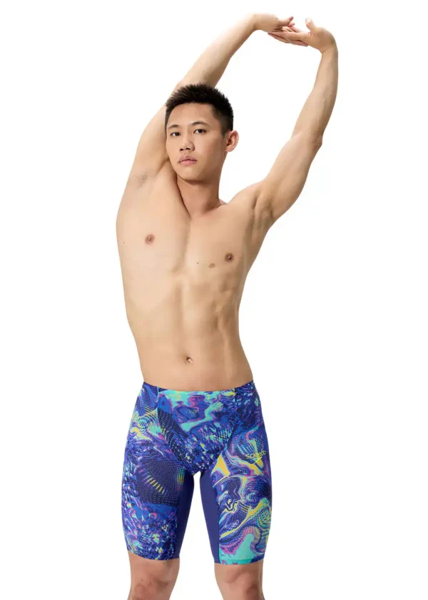 Speedo Fastskin LZR Pure Valor 2.0 Visoki struk Jammer - Tamnoplava / Višebojna