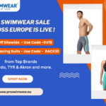 Saldi sui costumi da bagno in Europa: 15% di sconto su tutto il sito e 30% di sconto sui costumi da gara.