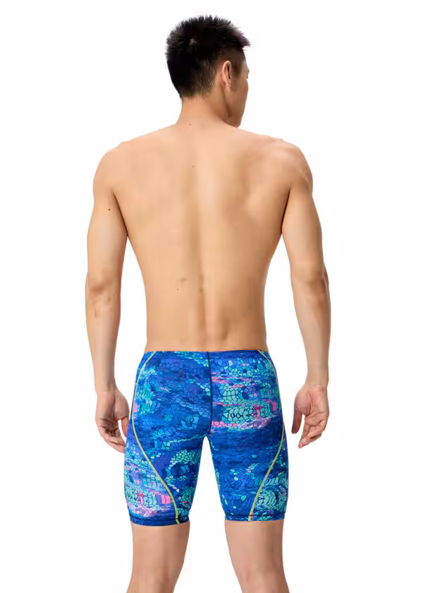 Speedo Fastskin Hyperspark Tiskano Jammer – Plava / Ružičasta