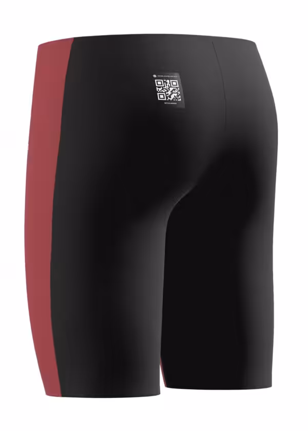 Speedo Dječaci Fastskin Mlađi Endurance+ Max visoki struk Jammer – Crna/Crvena