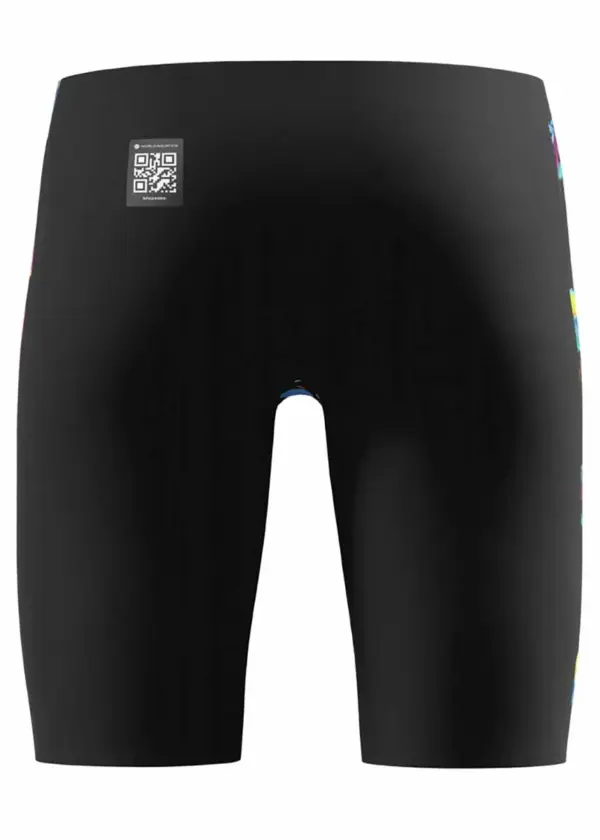 Speedo Chlapci Fastskin Juniorský Endurance+ Max s vysokým pasem Jammer – Černá/Vícebarevná