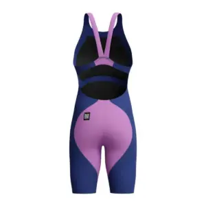 Speedo Dívky Fastskin LZR Ignite Podkolenky – tmavě modrá/fialová