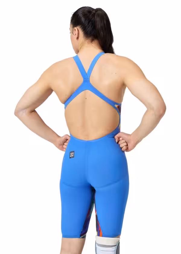 Speedo Fastskin LZR Pure Valor 2.0 Otvorene hlače do koljena – Plave