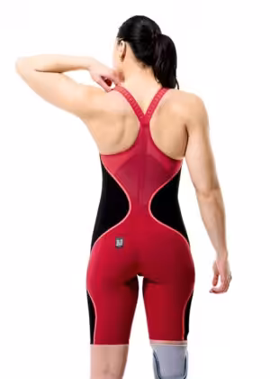 Speedo Fastskin LZR Pure Intent 2.0 Suljettu polvisuoja – Punainen / Musta
