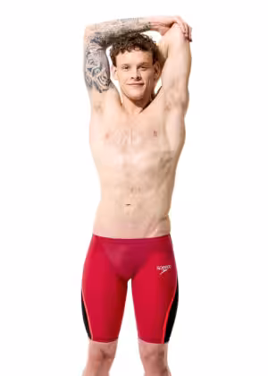Speedo Fastskin LZR Pure Intent 2.0 Jammer - Punainen / Musta