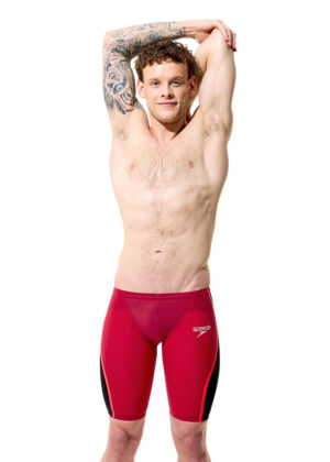 Speedo Fastskin LZR Pure Intent 2.0 Jammer - Crvena / Crna
