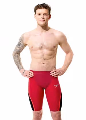 Speedo Fastskin LZR Pure Intent 2.0 Korkeavyötäröinen Jammer - Punainen / Musta