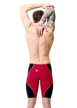 Speedo Fastskin LZR Pure Intent 2.0 Visoki struk Jammer – Crvena / Crna