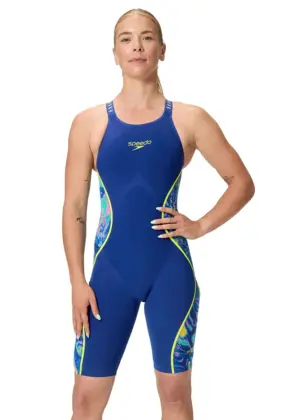 Speedo Fastskin LZR Pure Intent 2.0 Uzavřené podkolenky – Modré/Multifunkční