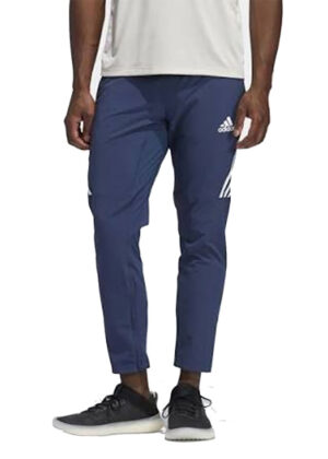 Adidas Miesten Aero 3 Stripe -verryttelyhousut - Laivastonsininen