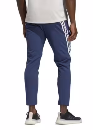 Adidas 男款 Aero 三條紋運動褲 – 海軍藍